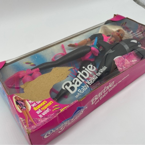 Barbie, Ocean Friends Barbie and Baby Keiko the Whale Set - Picture 5 of 6